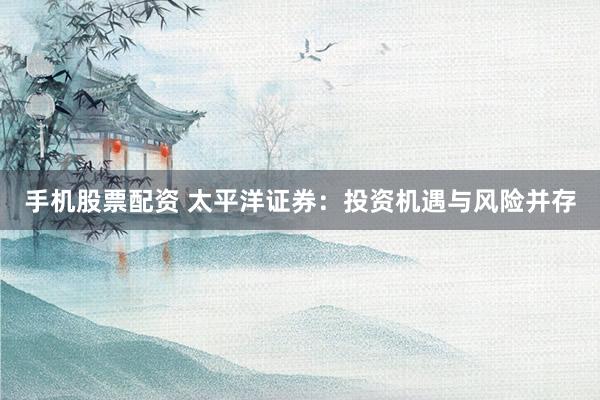 手机股票配资 太平洋证券：投资机遇与风险并存